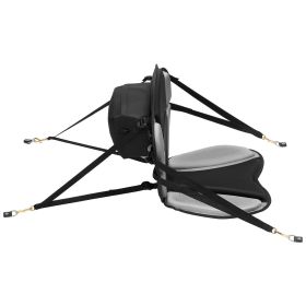 Kayak Seat, 1 Pack 1" Thick, Universal Paddle Board Seat with Back Support